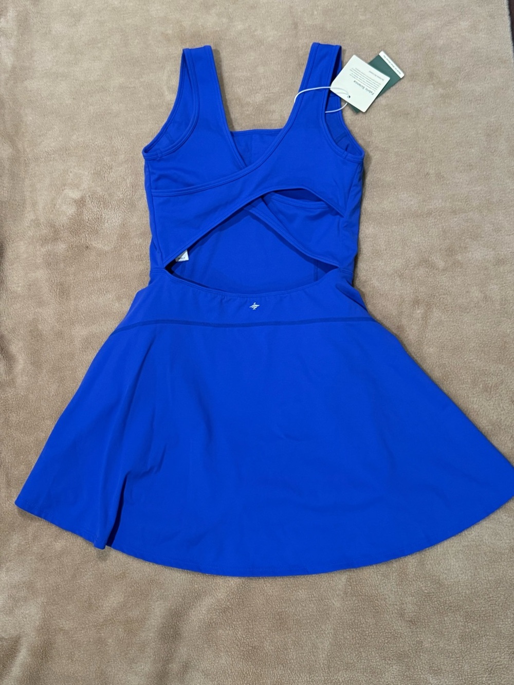 HALARA Blue SoftlyZero Airy Dress NWT